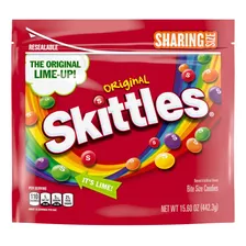 Skittles, Bolsa Original De Tamao Compartido De Caramelo, 15