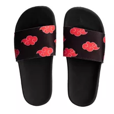 Chinelo Slide Feminino E Masculino Akatsuki Nuvens Super Lev