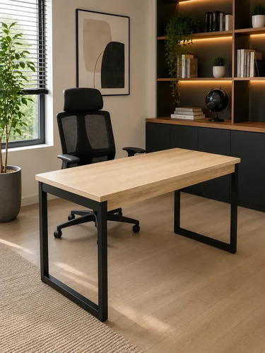 Mesa Para Informática 120x80 Moderna Escolha Sua Cor Mel