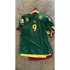 Camiseta Camerún Samuel Eto'o. Marca Puma 