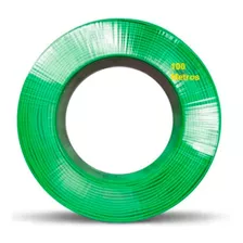 Cabo Fio Flexível 4mm Rolo 100mts Energia Eletrico Verde