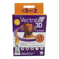  Vectra 3d Para Cão De 1.5kg A 4kg 