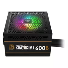 Gamdias Kratos M1-600w Bronce Rgb Placa Base Sync Fuente De.