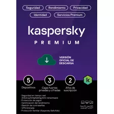 Kaspersky Total Security 5 Dispositivos 2 Años