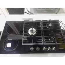 Tope De Cocina Dual 90cm, 5 Hornillas Gas Y Electrico Daewoo