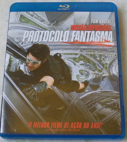 Blu-ray  Original Missão Impossível Protocolo Fantasma  *