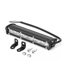 Farol De Milha Barra 6 Leds 18w Slim Off-road Universal