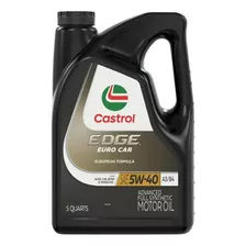 Aceite Castrol Edge 5w40 100% Sintetico Garrafa 4.73lt