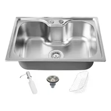 Cuba Cozinha Gourmet Aço Inox 304 Luxo Acessórios 60x42 Cm