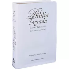 Bíblia Sagrada Letra Gigante Com Índice: Almeida Revista E Atualizada (ara), De Sociedade Bíblica Do Brasil. Editora Sociedade Bíblica Do Brasil Em Português, 2014