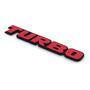 Emblema De Coche Turbo Rojo Para Vw Volvo Ix35