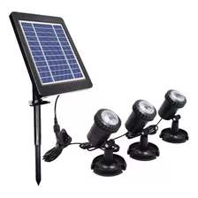 Lámpara Exterior, Luces De Jardín, Lámpara Solar Led Para Pi