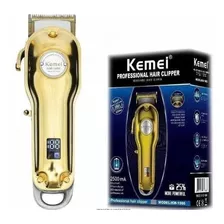 Maquina De Cortar Cabelo Kemei Km-1986 Profissional