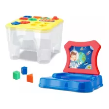 Brinquedo Educativo Infantil Cadeirinha Menino - Samba Toys 