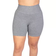 Kit C/3 Short Fitness Feminino Academia Plus Size Suplex Nfe