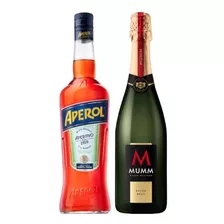 Aperitivo Aperol 750ml + Mumm Extra Brut 750ml - Xco Bebidas