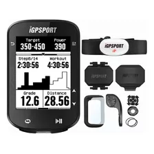 Kit Completo Gps Igpsport Bsc200 + Cinta Cardíaca + Sensores