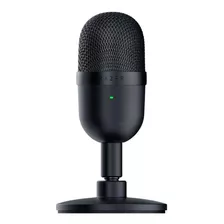 Micrófono Razer Seiren Seiren Mini Condensador Supercardioide Color Negro Clásico