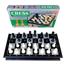 Ajedrez Magnetico Grande Chess Mesa Estrategia Portable