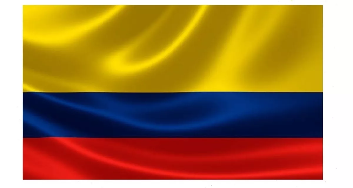 Bandera De Colombia Satin 1.50 X 2.00 Ancho. Exteriores