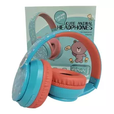 Audífonos Bluetooth Para Niños Rich Fashion Color Matching