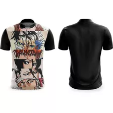 Camiseta Dry Fit Bleach Anime Desenho Japonês