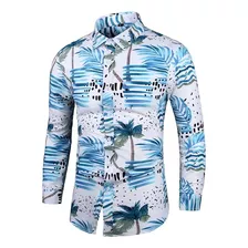 Camisa Casual De Manga Larga Para Hombre, Blusa De Fiesta Pa