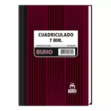 Cuaderno Buho Cuadriculado M7 N°5604 100 Hojas