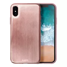 Estuche Para iPhone X Laut Huex Metallics En Oro Rosa