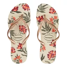 Chinelo Havaianas Fantasia Romântica Sandália Rosa Floral