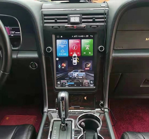 Tesla Lincoln Navigator 15-17 Android Gps Carplay Bluetooth Foto 7