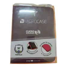 Funda Ecocuero Microcase Para Tablet 10 