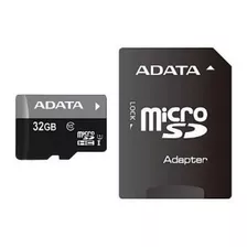 Memoria Micro Sd Ausdh32guicl10-ra1 Adata De 32 Gb Clase 10 