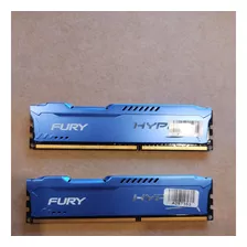 Memoria Ram Fury Ddr3 2x4gb Hyperx Hx316c10f/4 ( 8gb )