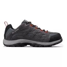 Zapatillas Columbia Outdoor Hombre Crestwood Gris-negro Ras