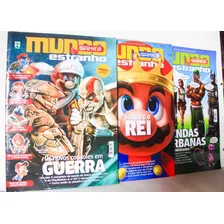 Revista Mundo Estranho 3 Revistas Edição Especial Games