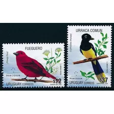 Fauna - Pájaros - Mercosur - Uruguay - Serie Mint