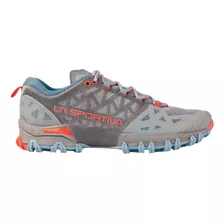 Tenis Trail La Sportiva Bushido Ii Gris Mujer 36t913318