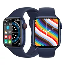 Smartwatch Relógio Inteligente Homens Mulheres Ios E Android Caixa Azul