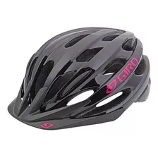 Capacete Feminino Giro Verona Preto E Rosa Tam Uf