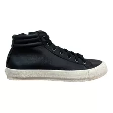 Zapatilla Botita Vulcanizada De Cuero Hombre Dromo 35071