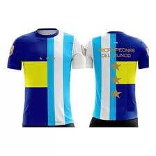 Camiseta Tricampeones (arg/cabj)