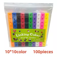 Number Blocks Mathlink Cubes 100 Unidades