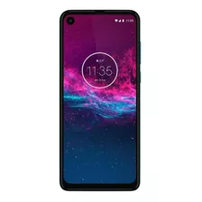 Motorola One Action 128gb Aquamarine Muito Bom - Usado