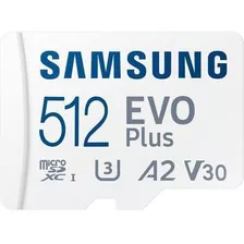 Cartao Samsung Micro Sdxc Evo 130mb/s 512gb Sony Xperia Xz