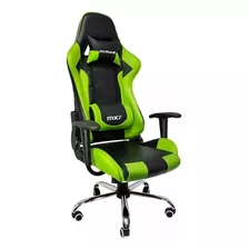 Cadeira Gamer Mx7 Preto/verde - Mymax Mgch-002/gr