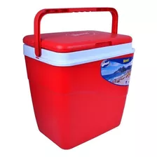 Cooler Nevera Caba Refrigerador Hielera 22 Litros Wenco Rojo