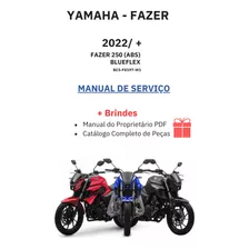 Manual De Serviço Yamaha Fazer 250 Blueflex Abs Fz25 - 2022+