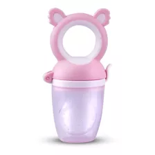 Porta Frutinhas Babydeas ® Rosa Livre De Bpa + Case