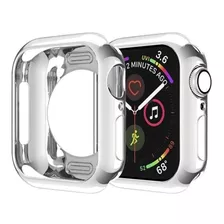 Carcasa Para Apple Watch Serie 5 Y 4 44mm Plateado